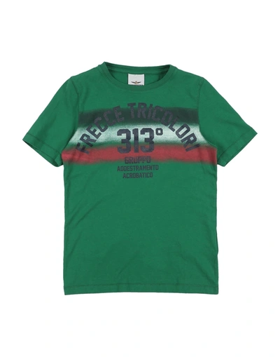 Shop Aeronautica Militare T-shirts In Green