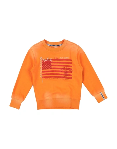 Shop Fred Mello Sweatshirts In Orange
