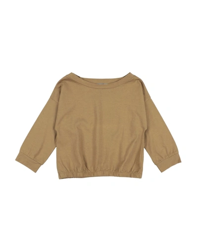 Shop Minimu' Toddler Girl Sweatshirt Military Green Size 6 Cotton