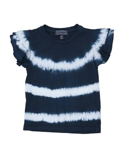 Shop Dixie Toddler Girl T-shirt Midnight Blue Size 6 Cotton