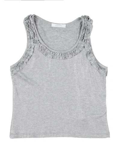 Shop L:ú L:ú By Miss Grant Toddler Girl T-shirt Grey Size 6 Viscose, Elastane