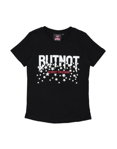 Shop But Not Toddler Girl T-shirt Black Size 4 Cotton