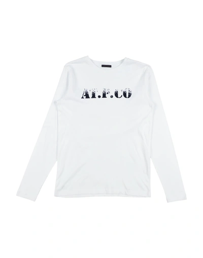 Shop At.p.co T-shirts In White
