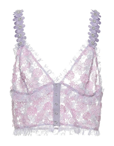 Shop For Love & Lemons Tops In Lilac