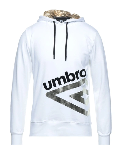 Shop Umbro Man Sweatshirt White Size S Cotton