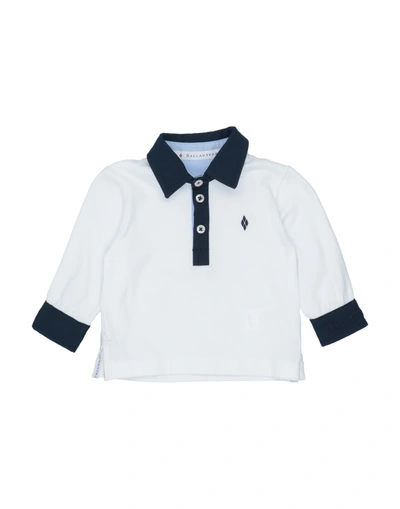 Shop Ballantyne Polo Shirts In White