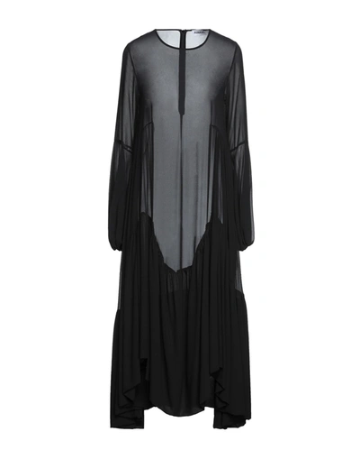 Shop Ainea Midi Dresses In Black