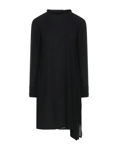 Shop Suoli Short Dresses In Black