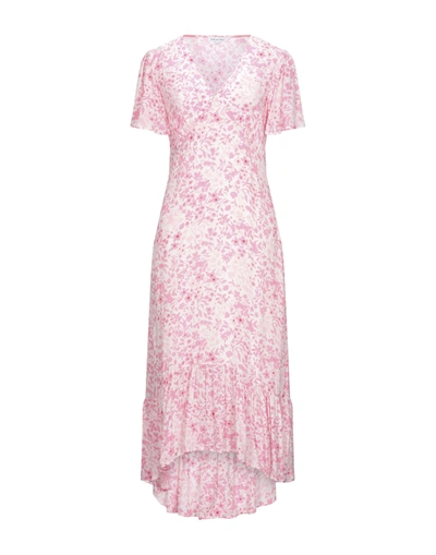 Shop Lily And Lionel Midi Dresses In Pink