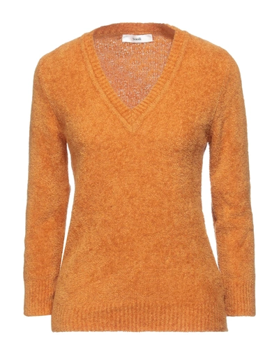 Shop Suoli Sweaters In Orange