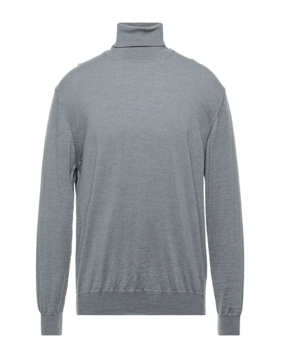 Shop Acquapura Turtlenecks In Grey