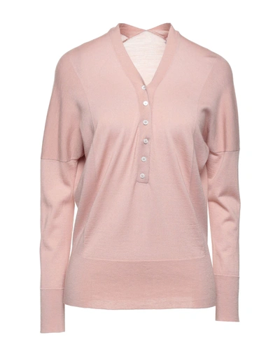 Shop Agnona Sweaters In Blush