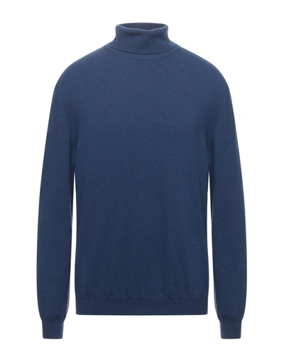 Shop Heritage Turtlenecks In Slate Blue