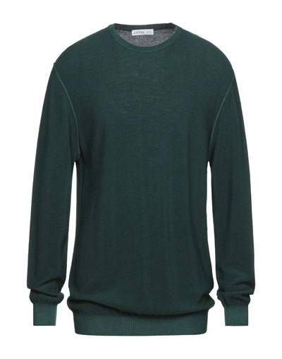 Shop Andrea Fenzi Sweaters In Dark Green