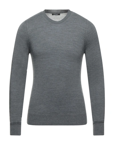 Shop Officina 36 Sweaters In Lead