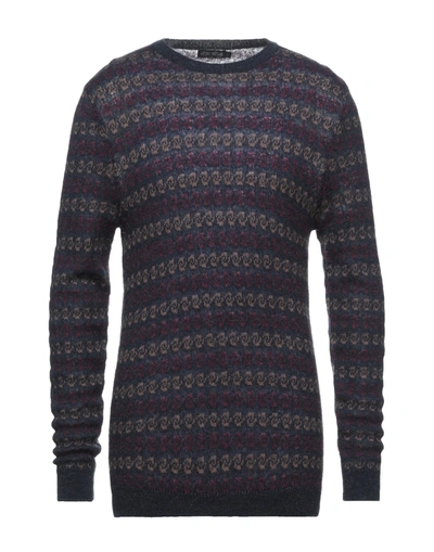 Shop Antony Morato Sweaters In Dark Blue