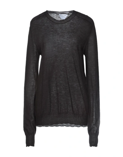 Shop Bottega Veneta Sweaters In Dark Brown