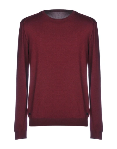 Shop Diktat Sweaters In Maroon