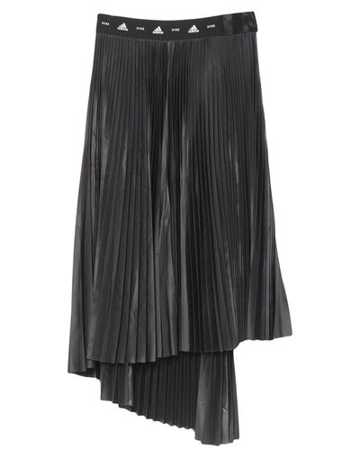 Adidas Originals X Hyke Long Skirts In Black