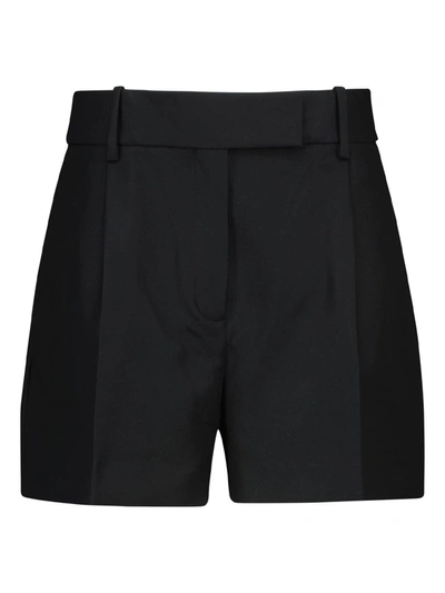Shop Khaite Black Maarte Shorts In Nero