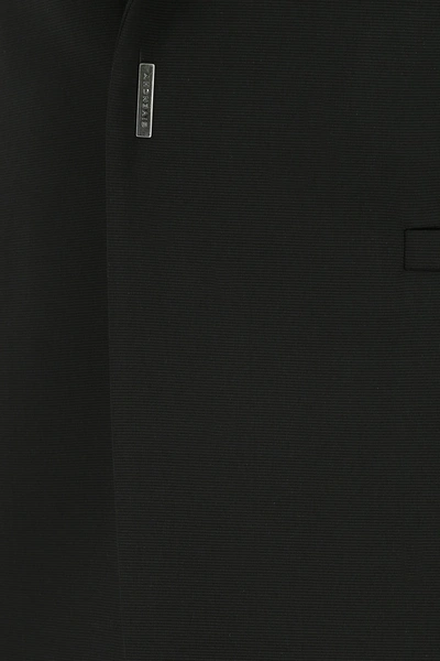 Shop Givenchy Black Stretch Wool Blend Blazer  Black  Uomo 48
