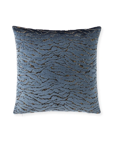 Shop Olivia Quido Safari Main European Sham In Blue