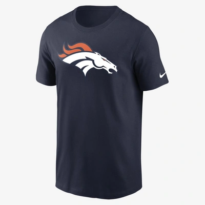 Shop Nike Women's Logo Essential (nfl Denver Broncos) T-shirt In Blue