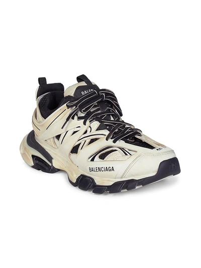 Shop Balenciaga Track Sneakers In Black White