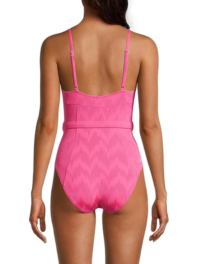 Shop Solid & Striped The Spencer One-piece Swimsuit In Pink