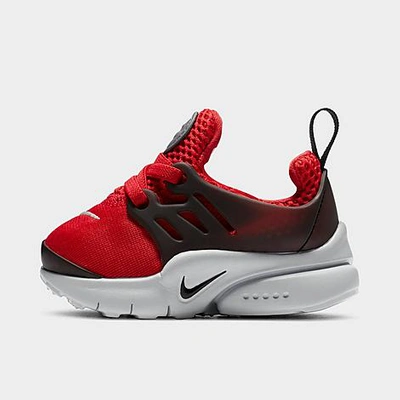 Shop Nike Boys' Toddler Little Presto Casual Shoes In University Red/black/cool Grey
