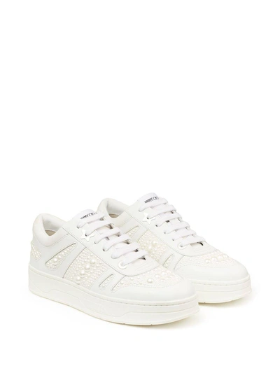 Shop Jimmy Choo Sneakers White