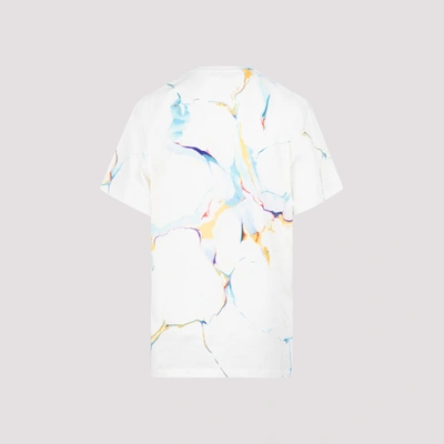 Shop Stella Mccartney Marbling T-shirt Tshirt In White