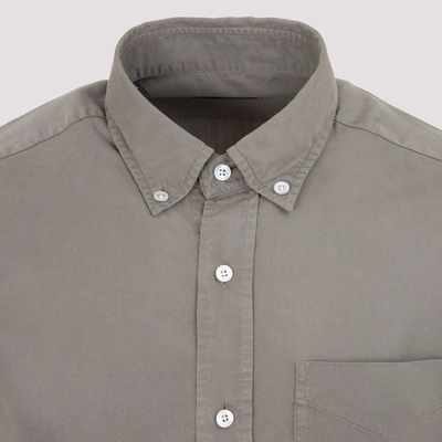 Shop Tom Ford Lyocell Shirt In Green