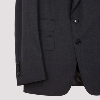 Shop Tom Ford Plain Weave Day Suit In Grey