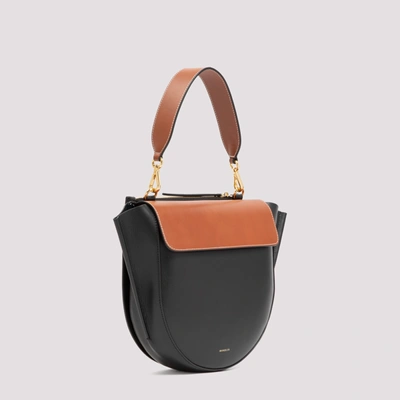 Shop Wandler Hortensia Medium Bag In Brown