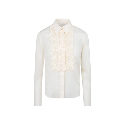 Shop Zimmermann Tuxedo Shirt In White