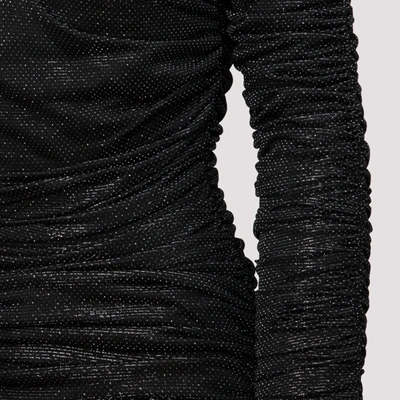 Shop Alexandre Vauthier V Dress In Black