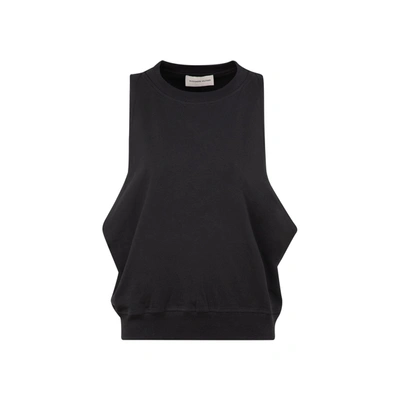 Shop Alexandre Vauthier Tank Top Tops In Black