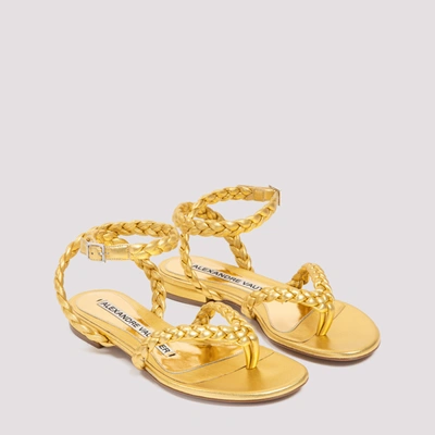 Shop Alexandre Vauthier Sandals Shoes In Metallic