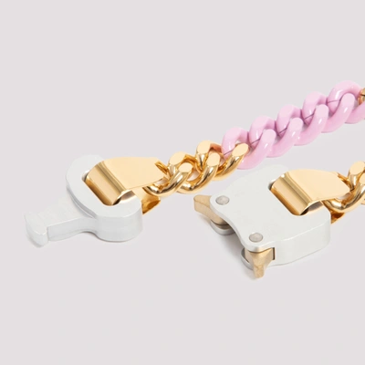 Shop Alyx 1017  9sm  Colored Links Buckle Bracelet Jewellery In Metallic