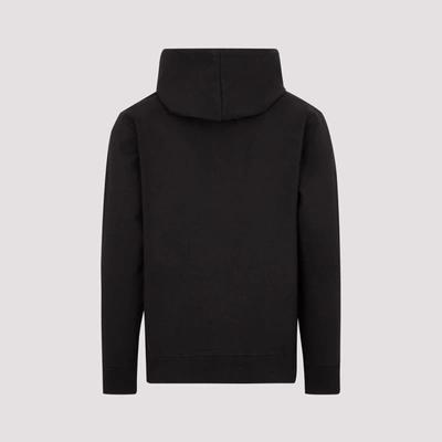 Shop Alyx 1017  9sm  Viscose Hoodie With Logo Sweatshirt In Black