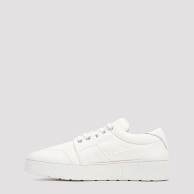Shop Ami Alexandre Mattiussi Adc Low Top Sneakers Shoes In White