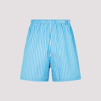 Shop Balenciaga Boxer Shorts Underwear In Blue