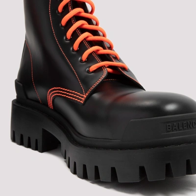 Shop Balenciaga Strike L20 Boots Shoes In Black