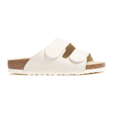 Shop Birkenstock The Forager Canvas Sandals Shoes In White