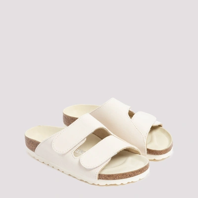Shop Birkenstock The Forager Canvas Sandals Shoes In White