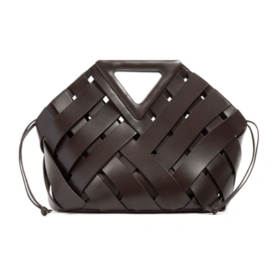 Shop Bottega Veneta Basket Bag In Brown