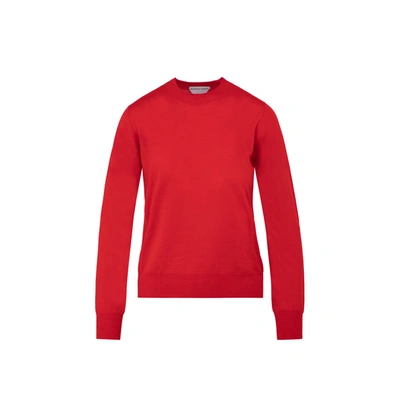 Shop Bottega Veneta Sweater In Red