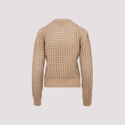 Shop Bottega Veneta Sweater In Nude &amp; Neutrals