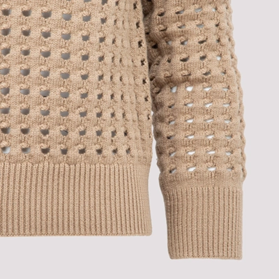 Shop Bottega Veneta Sweater In Nude &amp; Neutrals